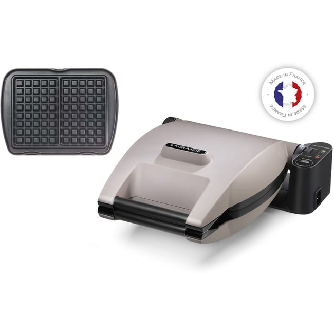 Gaufrier premium gaufres mineral G gris <span itemprop=