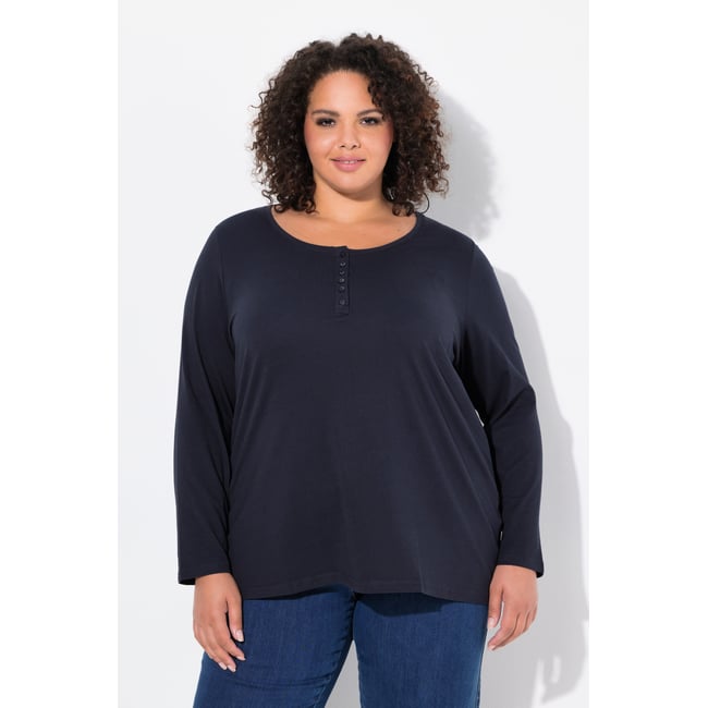 T-shirt manches longues et patte - ULLA POPKEN
