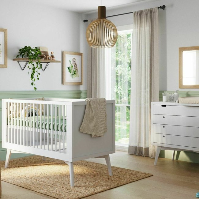 Chambre complète Montessori bébé Bois massif  MARLEY - AKITEN RETAIL