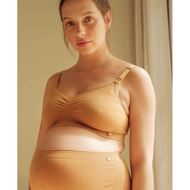 Brassière de grossesse et d'allaitement Organic cumin cumin <span itemprop=