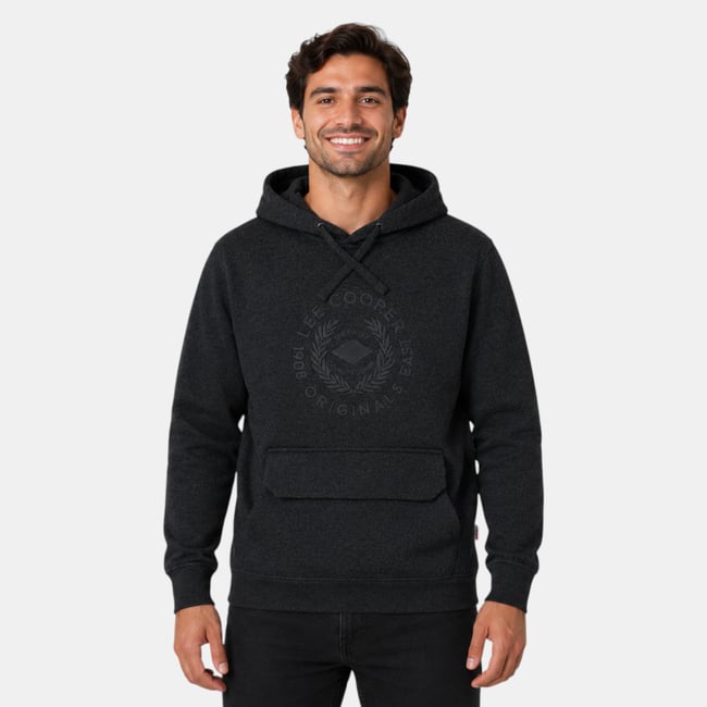 Sweat à capuche à cordon, poche kangourou DOWNTOWN - LEE COOPER