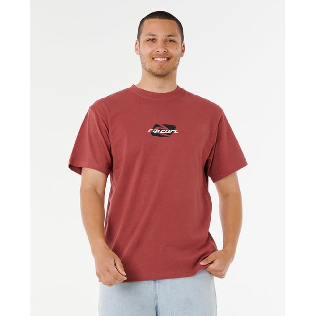 T-shirt à manches courtes MEDINA SPLAT beurre de pomme <span itemprop=