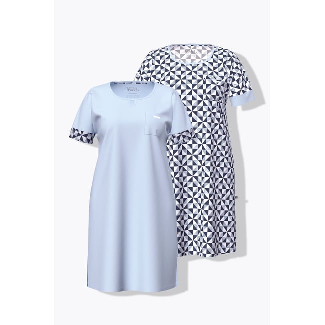 Lot de 2 chemises de nuit / T-shirts longs - ULLA POPKEN