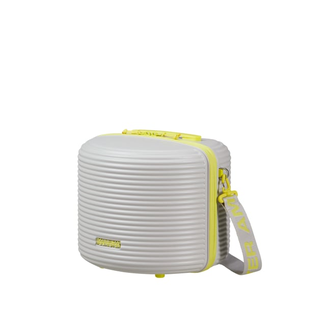 Rollio trousse de toilette taille S light grey/lime <span itemprop=
