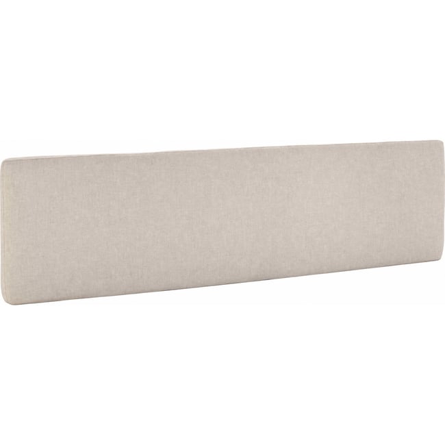 Tête de lit en tissu Couleur beige <span itemprop=
