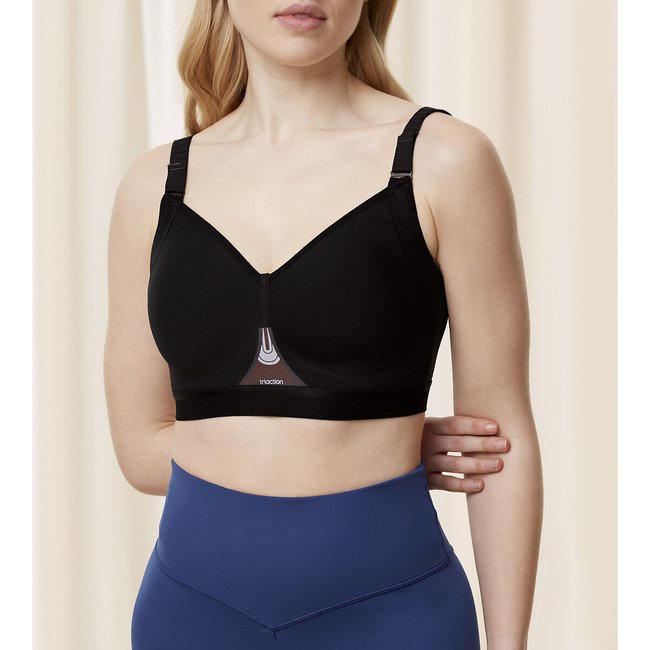 Soutien-gorge  de sport Triaction Gravity Lite noir <span itemprop=