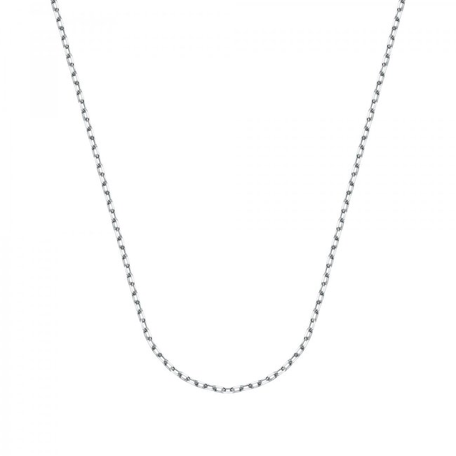 Collier en argent 925 RETTANGOLARE argent <span itemprop=