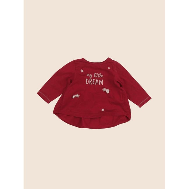 Tee-shirt - Très bon état rouge <span itemprop=