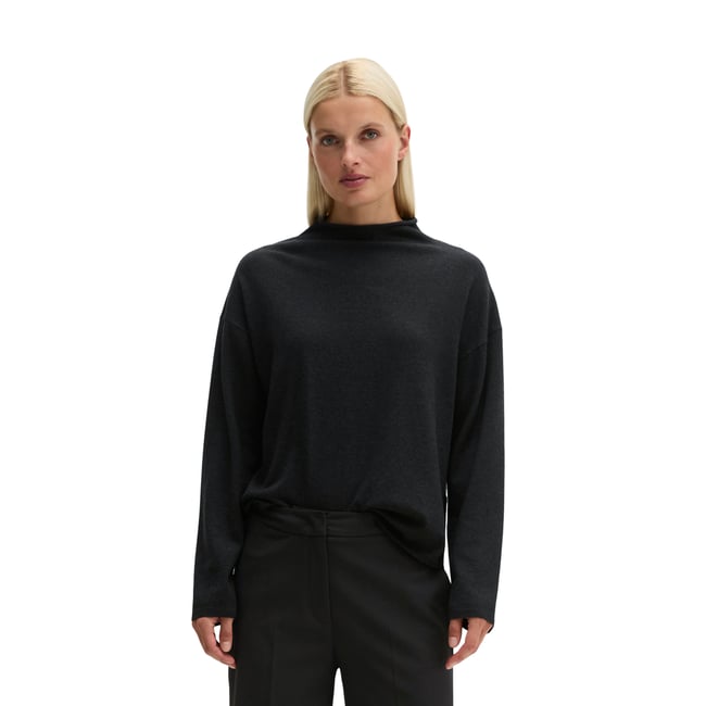 Pull-over en maille fine oversized en doux mélange de laine vierge - MARC O'POLO