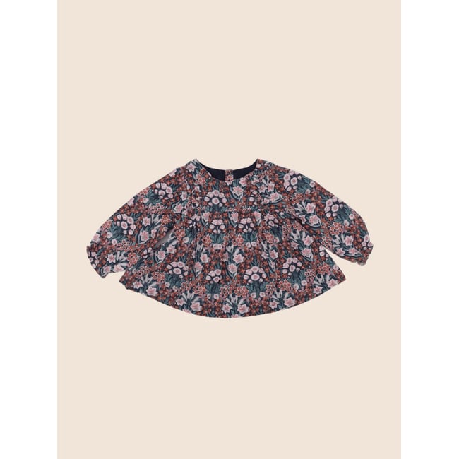Blouse liberty - Très bon état bleu <span itemprop=