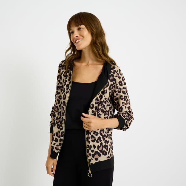 Gilet Long Femme Grain De Malice Taille M – Multicouleur, Maille Acrylique – Occasion Très Bon état