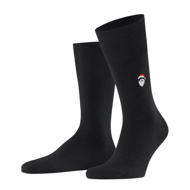 Chaussettes Airport Santa Claus noir basique <span itemprop=