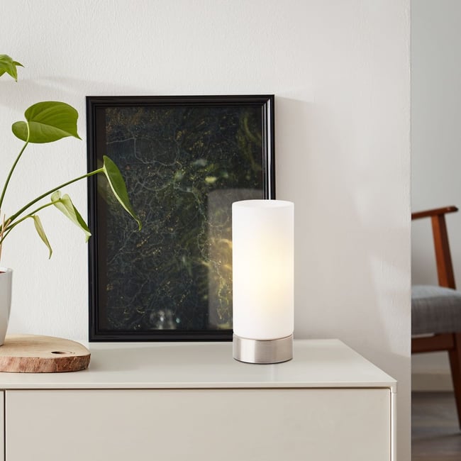 Lampe    ELMER Couleur blanc <span itemprop=