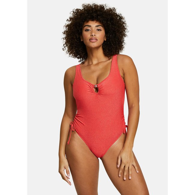 Costume da bagno intero Bask In Bliss rosso SANS COMPLEXE