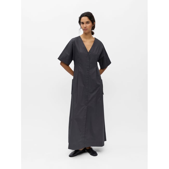 Robe Longue gris - gunmetal1 <span itemprop=