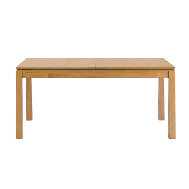 Table extensible avec rallonges intégrées en bois clair chêne L170-230 cm SYLVA - MILIBOO