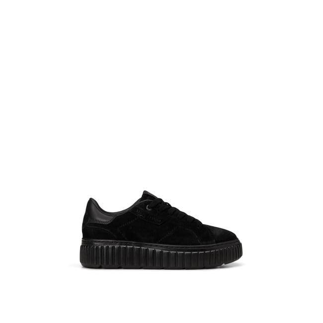 Modèle de baskets Svenja en cuir velours - MARC O'POLO