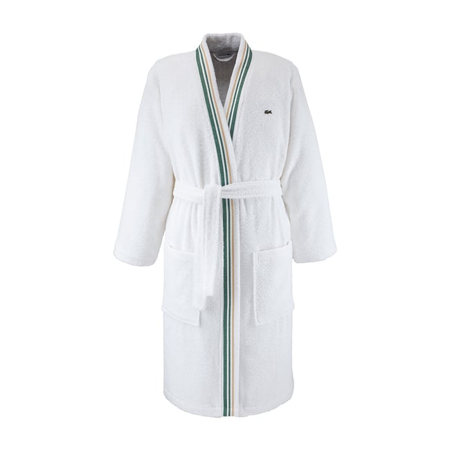 Peignoir de bain en coton, L SCORE - LACOSTE HOME