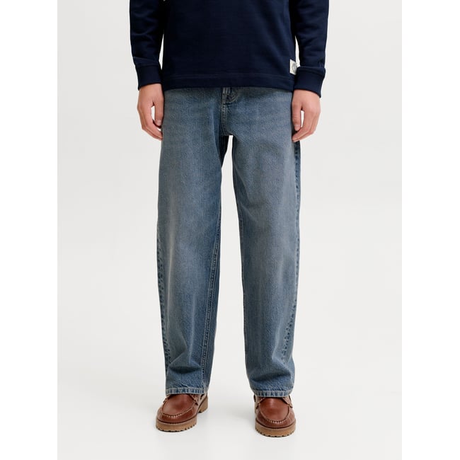 Jean Baggy Fit blue denim <span itemprop=