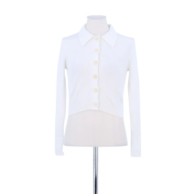 Gilet - Très Bon État blanc <span itemprop=