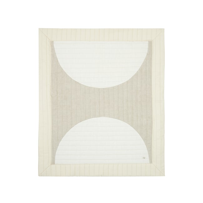 Plaid Matelassé Lune LIN FRANÇAIS v002238 <span itemprop=