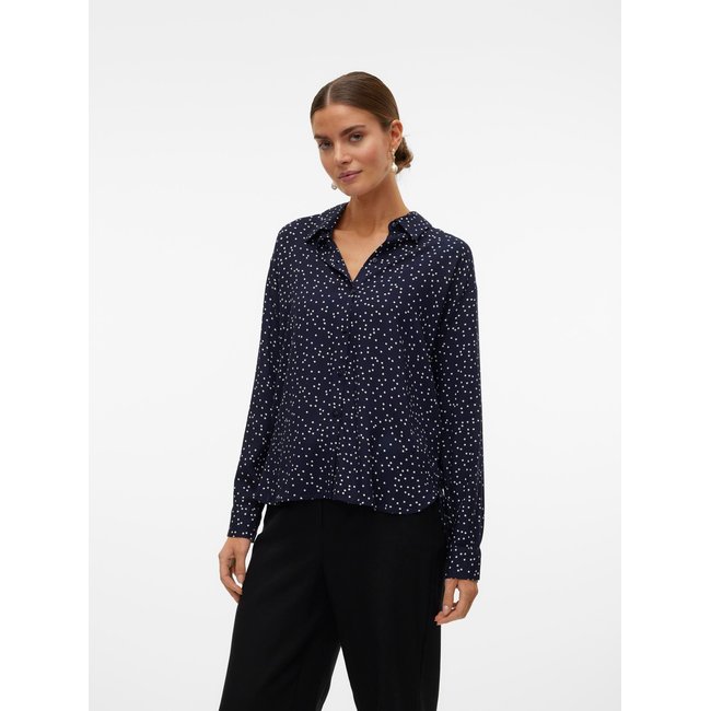 Chemise VMBUMPY Chemises navy blazer <span itemprop=