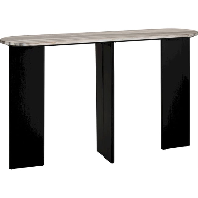 Console en pierre Couleur noir et gris <span itemprop=