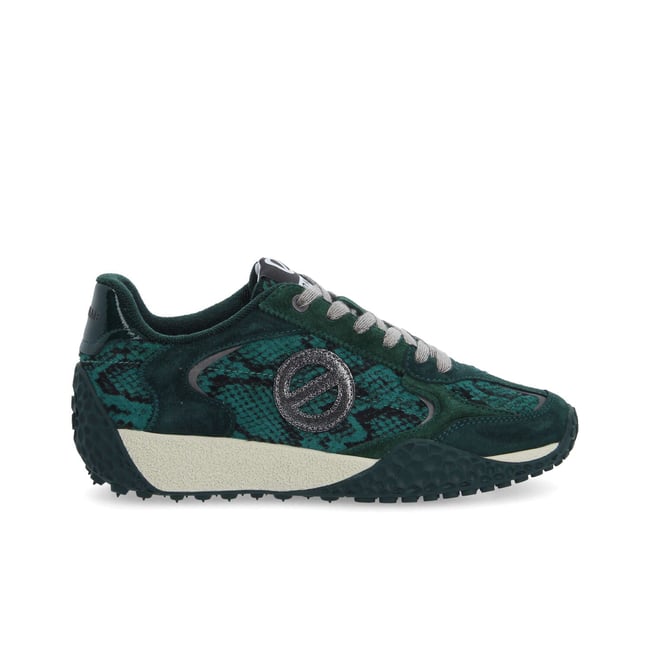 KATE SNEAKER W SNAKE KISS ÉMERAUDE - Collier orné de Cristaux Swarovski® inclus vert <span itemprop=