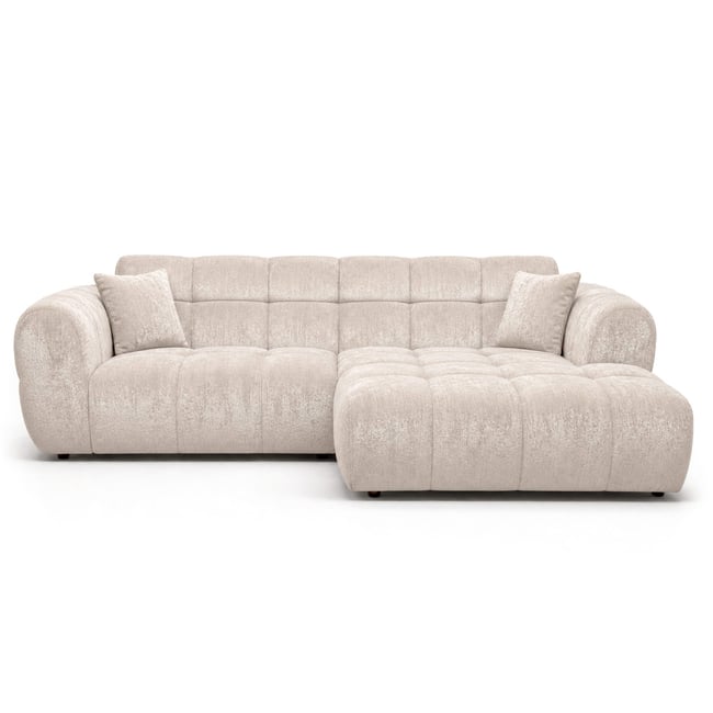Canapé d'Angle droit 4 places - MINI RAY - BEST MOBILIER
