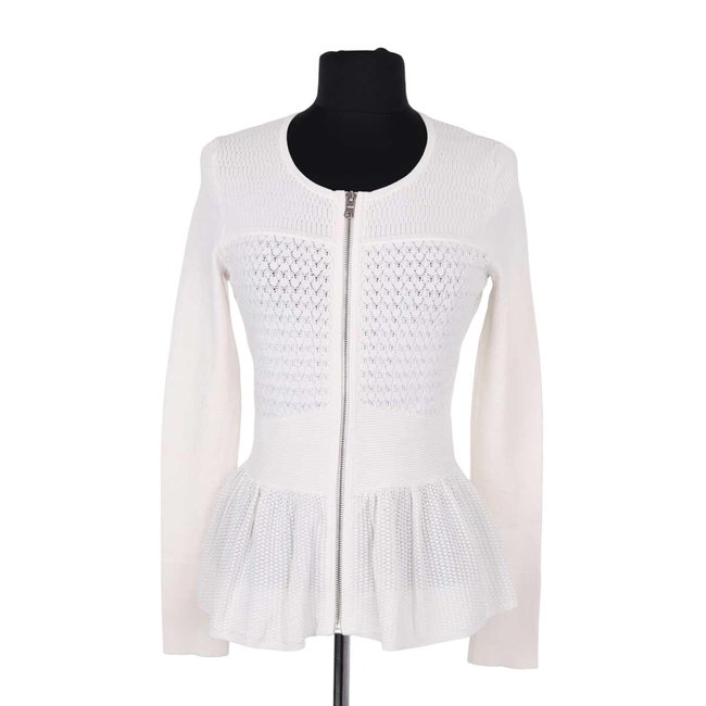 Gilet - Très Bon État blanc <span itemprop=