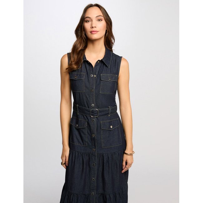 Denim maxi dress Morgan | La Redoute