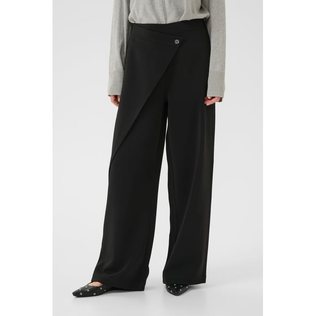 Pantalon de costume noir <span itemprop=