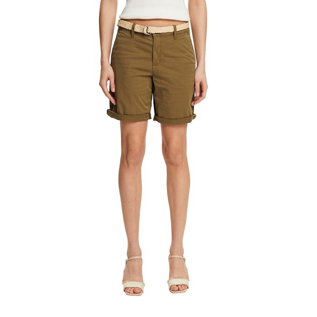 Shorts chino kaki ESPRIT