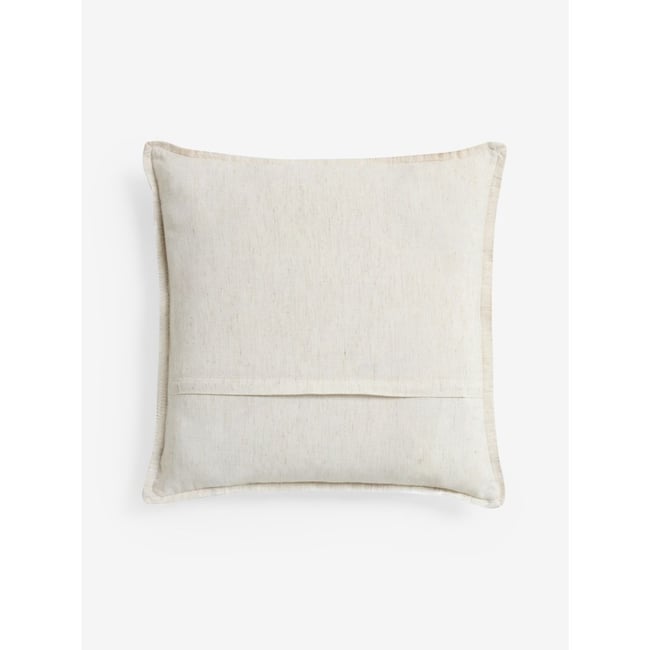 Coussin à imprimé citrouille de saison naturel <span itemprop=