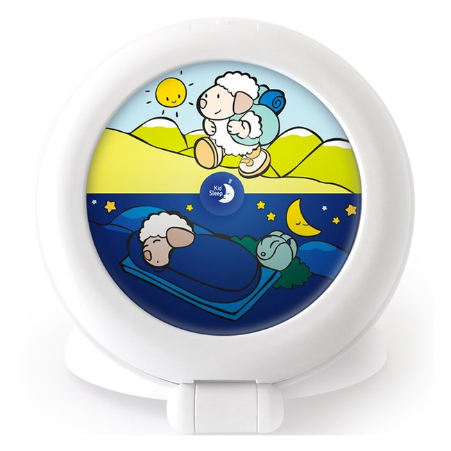 Veilleuse réveil Kid'Sleep Globetrotter Couleur blanc <span itemprop=