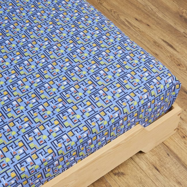 Drap housse Arcade bleu v019845 <span itemprop=