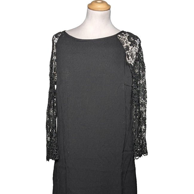 Robe Promod Taille M Bleu - Style évasé, Longueur Genou - Occasion En Très Bon état