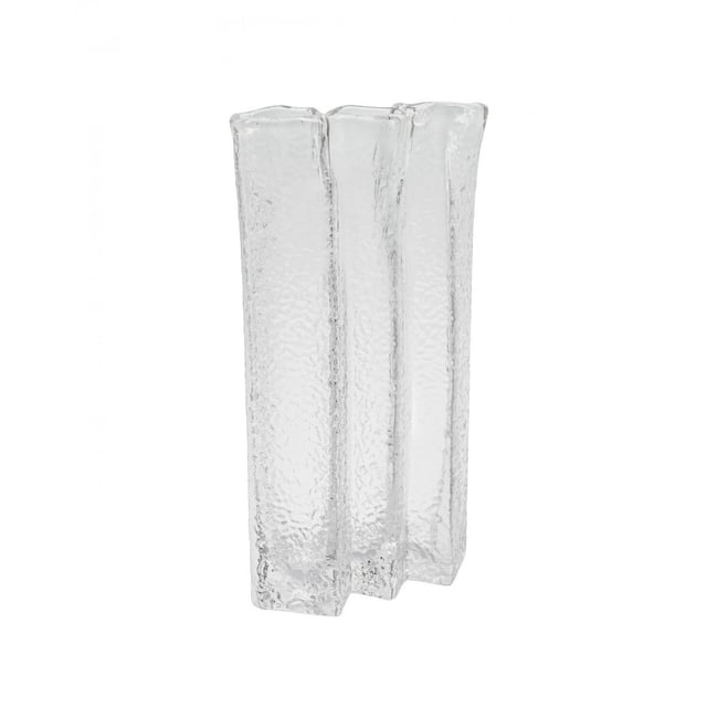 Vase en verre Zuri 16 cm Couleur transparent <span itemprop=