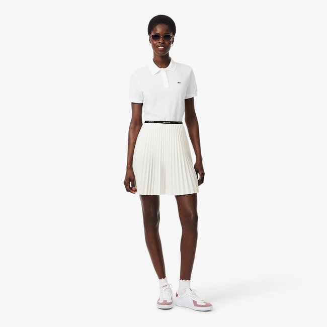Jupe courte plissée - LACOSTE
