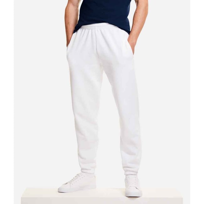 Pantalon de jogging CLASSIC blanc <span itemprop=