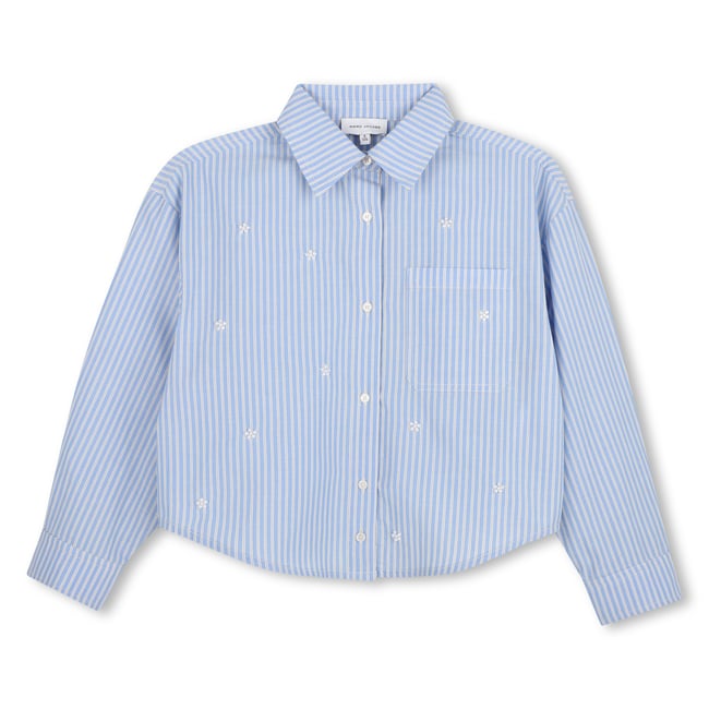 Chemise à fines rayures gleam <span itemprop=
