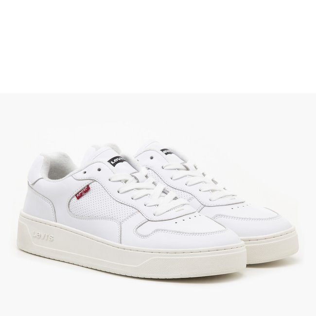 Zapatillas piel Glide S blanco <span itemprop=