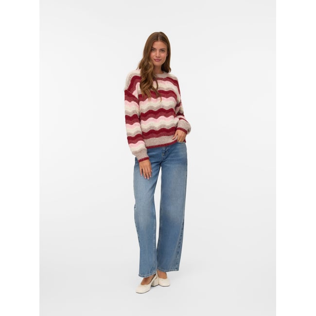 Pull En Maille grise - moon rock <span itemprop=
