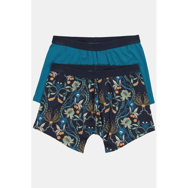 Lot de 2 boxers JP 1880, finition FLEXNAMIC® pétrole vif <span itemprop=