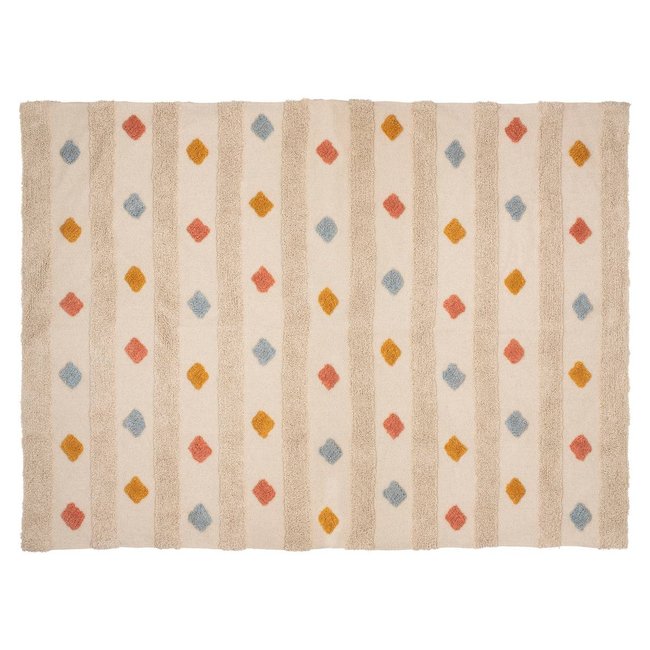 Tapis enfant ARLEQUIN Couleur multicolore <span itemprop=