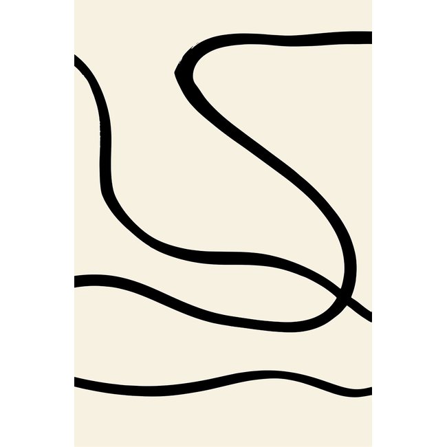 Tableau line art bold III - HEXOA