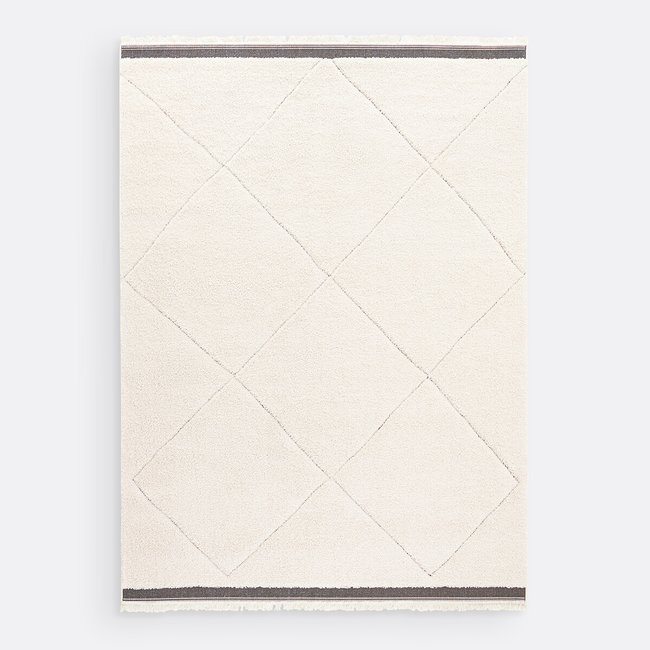 Tonia Berber Style XL Rug, ecru/black, LA REDOUTE INTERIEURS
