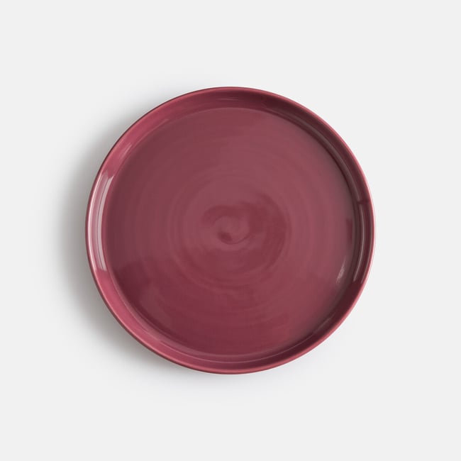Set of 4 Sacha Reactive Enamel Stoneware Dessert Plates - LA REDOUTE INTERIEURS