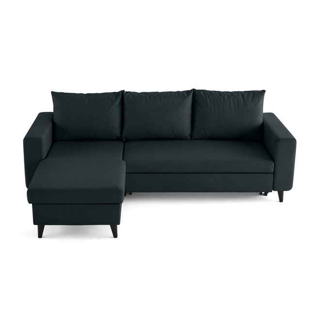 Canapé d'Angle Convertible en Simili 4 places - NORDIC - LISA DESIGN