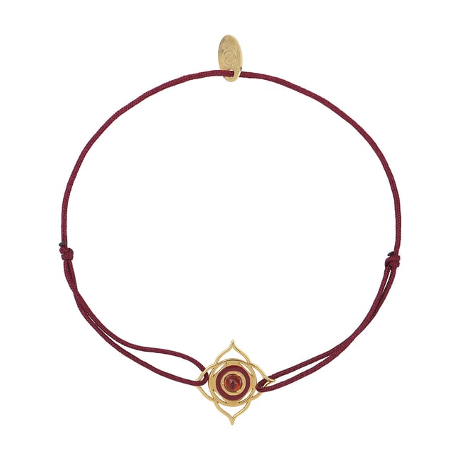 Bracelet cordon chakras 